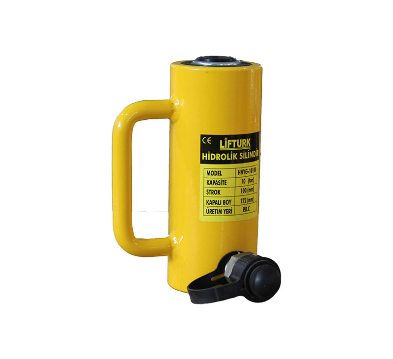 10 TON 100 MM TEK TESİRLİ SİLİNDİR KRİKO