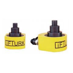 100 TON 69 MM TEK TESİRLİ TELESKOPİK KISA SİLİNDİR KRİKO