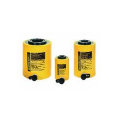 100 TON 75 MM TEK TESİRLİ  DELİKLİ SİLİNDİR KRİKO